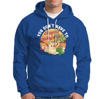 Christmas In Hawaii Hoodie Hawaiian Snowman You Don't Have To Shovel Sunshine - Wonder Print Shop