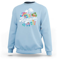 Mele Kalikimaka Tie Dye Christmas Turtle Sweatshirt - Wonder Print Shop