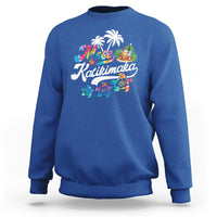 Mele Kalikimaka Tie Dye Christmas Turtle Sweatshirt - Wonder Print Shop