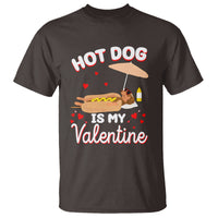 Valentine's Day T Shirt Funny Dachshund Hot-Dog Is My Valentine - Wonder Print Shop