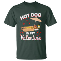 Valentine's Day T Shirt Funny Dachshund Hot-Dog Is My Valentine - Wonder Print Shop
