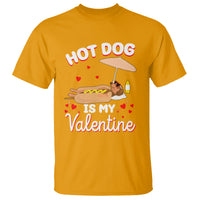 Valentine's Day T Shirt Funny Dachshund Hot-Dog Is My Valentine - Wonder Print Shop