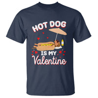 Valentine's Day T Shirt Funny Dachshund Hot-Dog Is My Valentine - Wonder Print Shop