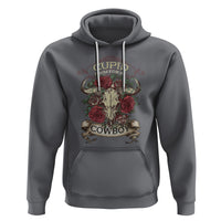 Valentine's Day Hoodie Cupid Aim For A Cowboy Western - Wonder Print Shop