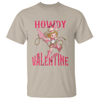 Howdy Valentine's Day T Shirt Cupid Retro Western Cowgirl Cowboy - Wonder Print Shop
