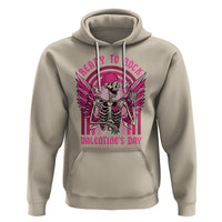 Skeleton Ready To Rock Valentine's Day Hoodie - Wonder Print Shop