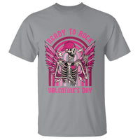 Skeleton Ready To Rock Valentine's Day T Shirt - Wonder Print Shop