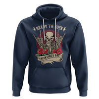 Skeleton Ready To Rock Valentine's Day Hoodie - Wonder Print Shop