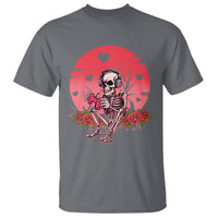 Anti Valentine's Day T Shirt Skeleton Gamer Video Game - Wonder Print Shop