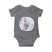 Anti Valentine Baby Onesie It's Cold Outside Like My Heart Skeleton Single Day