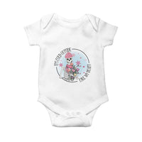 Anti Valentine Baby Onesie It's Cold Outside Like My Heart Skeleton Single Day