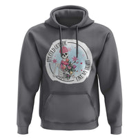 Anti Valentine Hoodie It's Cold Outside Like My Heart Skeleton Single Day