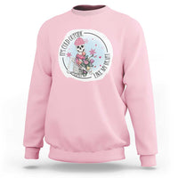 Anti Valentine Sweatshirt It's Cold Outside Like My Heart Skeleton Single Day - Wonder Print Shop