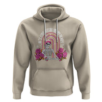 Anti Valentine's Day Hoodie It's Cold Outside Like My Heart Skeleton - Wonder Print Shop