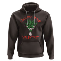 Cannabe Your Valentine 420 Cannabis Bouquet Marijuana Weed Flower Hoodie - Wonder Print Shop