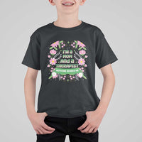 I'm A Mom And A Therapist Nothing Scares Me T Shirt For Kid