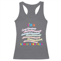 I'm A School Counselor Racerback Tank Top School Psychologist