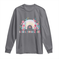 Mental Health School Psychologist Long Sleeve Shirt