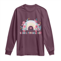 Mental Health School Psychologist Long Sleeve Shirt