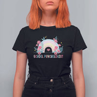 Mental Health School Psychologist T Shirt For Women