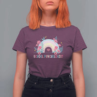 Mental Health School Psychologist T Shirt For Women