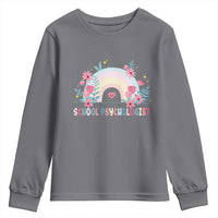 Mental Health School Psychologist Youth Sweatshirt