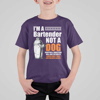 I'm A Bartender Not A Dog T Shirt For Kid