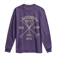Bartender Hero Myth Legend Long Sleeve Shirt