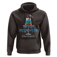 Funny Bartender Hoodie Thirst Responder Mixologists