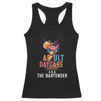 Funny Adult Daycare Director Aka The Bartender Racerback Tank Top