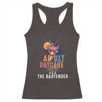 Funny Adult Daycare Director Aka The Bartender Racerback Tank Top