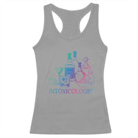 Funny Bartender Intoxicologist Racerback Tank Top