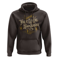 Moonshine Hoodie Support Your Local Moonshiner Drinking
