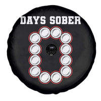 Funny Drinking Spare Tire Cover 0 Days Sober