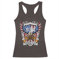 USA Drinking Team Racerback Tank Top
