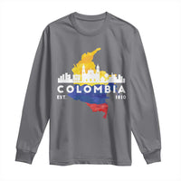 Colombian Pride Long Sleeve Shirt Colombia Est. 1810