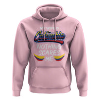 Funny My Wife Is Colombian Hoodie Nothing Scares Me Colombia Flag