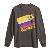 Colombian Colombia Soccer Support Long Sleeve Shirt
