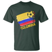 Colombian Colombia Soccer Support T Shirt - Wonder Print Shop