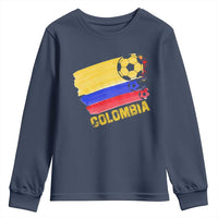 Colombian Colombia Soccer Support Youth Sweatshirt