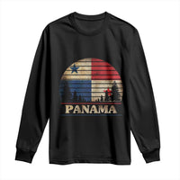 Panama Flag Pride Long Sleeve Shirt