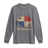 Panama Flag Pride Long Sleeve Shirt
