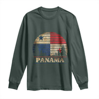 Panama Flag Pride Long Sleeve Shirt