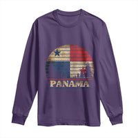 Panama Flag Pride Long Sleeve Shirt
