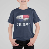 Funny Panama T Shirt For Kid Que Xopa What's Up Panamanian