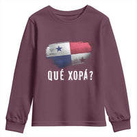 Funny Panama Youth Sweatshirt Que Xopa What's Up Panamanian