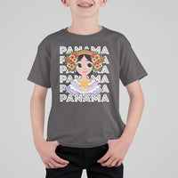 Panamanian Cultural Women T Shirt For Kid