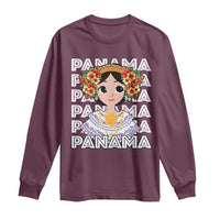 Panamanian Cultural Women Long Sleeve Shirt