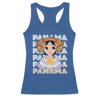 Panamanian Cultural Women Racerback Tank Top