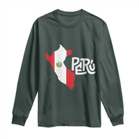 Peruvian Pride Long Sleeve Shirt Peru Est. 1821
